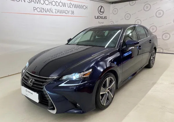 samochody osobowe Lexus GS cena 119900 przebieg: 108039, rok produkcji 2017 z Poznań